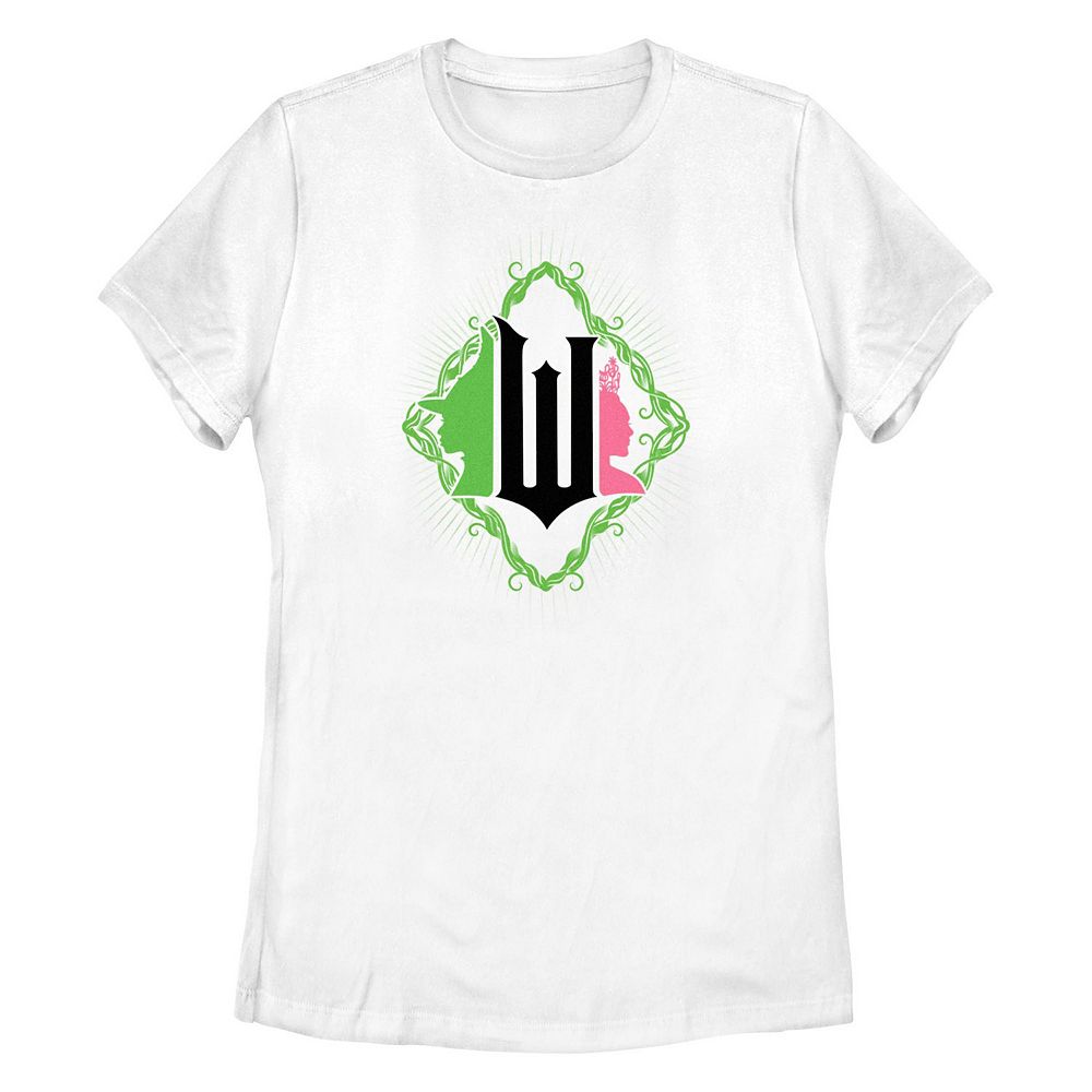 Juniors' Wicked Elphaba And Glinda Dual Icons Graphic Tee