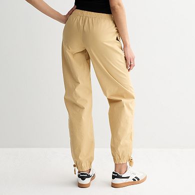 Juniors' SO® Low Rise Wide Leg Cargo Joggers