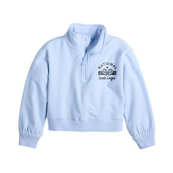 Girls 4-12 Jumping Beans® Tennis League Quarter-Zip Sweatshirt