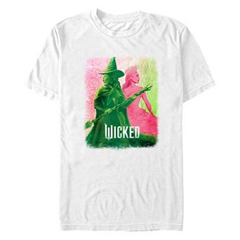 Men's Wicked Green And Pink Together Graphic Tee