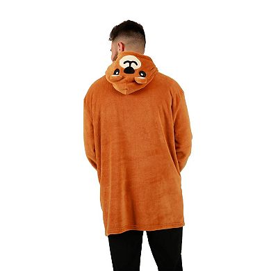 Men's Bear Hoodie Blanket