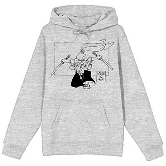 Men's Usagi Yojimbo Usagi Dual Graphic Hoodie