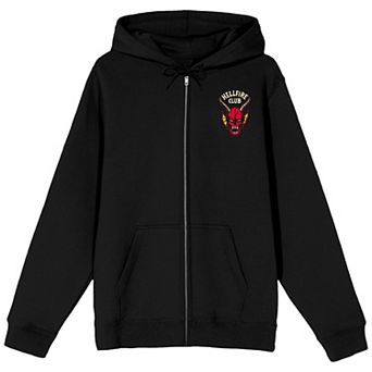 Men's Stranger Things Hellfire Club Dice Graphic Hoodie