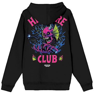 Men's Stranger Things Hellfire Club Dice Graphic Hoodie