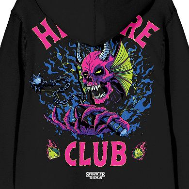 Men's Stranger Things Hellfire Club Dice Graphic Hoodie