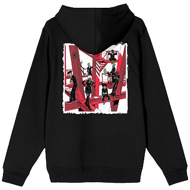 Men's Oblivion Rouge War Plague Graphic Hoodie