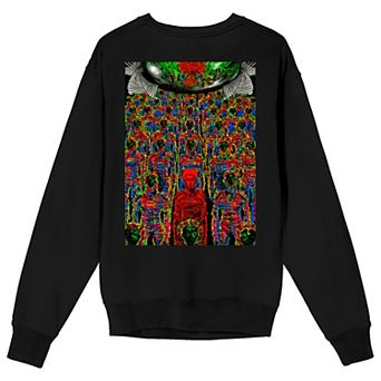 Men's Oblivion Rouge Colorful Long Sleeve Graphic Tee