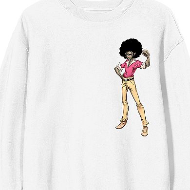 Men's Soul Beat Dante Manga Art Long Sleeve Graphic Tee