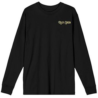 Men's Riley Green We Out Here Long Sleeve Graphic Tee