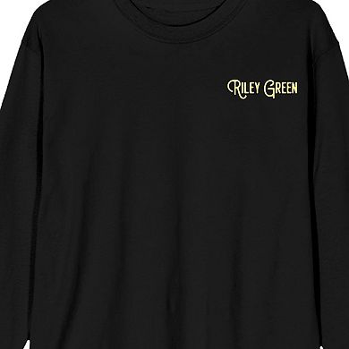 Men's Riley Green We Out Here Long Sleeve Graphic Tee