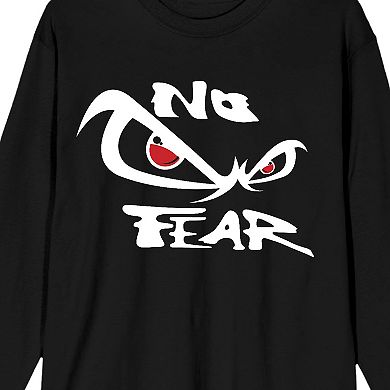 Men's No Fear Logo Long Sleeve Graphic Tee