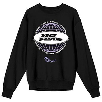 Men's No Fear Oval Logo Long Sleeve Graphic Tee