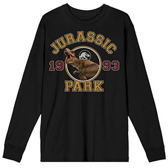 Men's Jurassic Park 1993 T-Rex Long Sleeve Graphic Tee