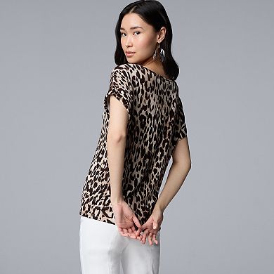 Women's Simply Vera Vera Wang Scoopneck Dolman Tee