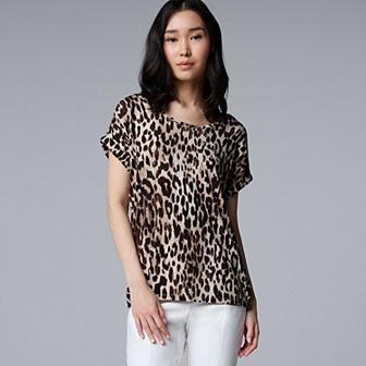 Women's Simply Vera Vera Wang Scoopneck Dolman Tee