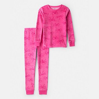 Girls 4-14 Carter's DreamPlush Long Sleeve Pajama Top & Pajama Bottoms Set
