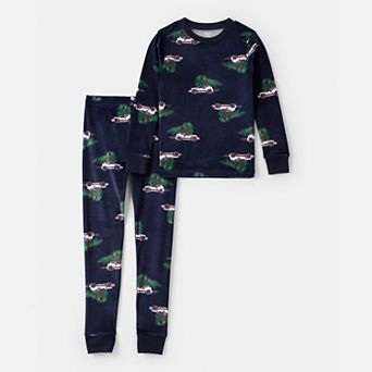 Boys 4-14 Carter’s Long Sleeve Pajama Top & Pajama Bottoms Set
