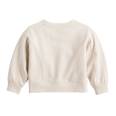 Toddler Jumping Beans® Pieced Crew Sweatshirt with Graphic Design