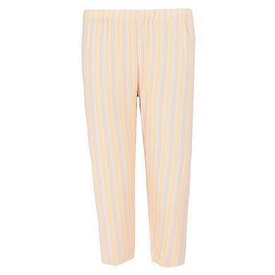 Sleep Junkie Women's Stay Palm Short Sleeve Capri Set