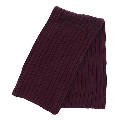 G&S Originals Women's Solid Color Winter Knit Scarf