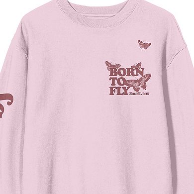 Juniors' Sara Evans Born To Fly Long Sleeve Graphic Tee