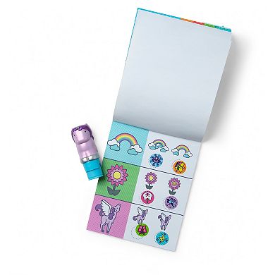 Melissa & Doug 300 Sticker WOW!™ 24-Page Activity Pad and Sticker Stamper, 300 Stickers