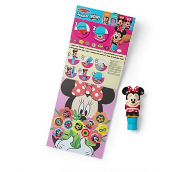 Melissa & Doug Disney Mickey Mouse 300 Sticker WOW!™ 24-Page Activity Pad and Sticker Stamper