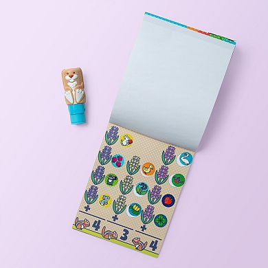 Melissa & Doug Sticker WOW!™ 24-Page 300 Stickers Activity Pad and Sticker Stamper