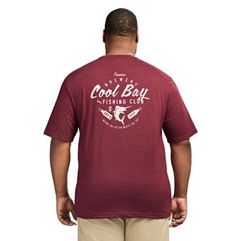 Big & Tall IZOD Saltwater Short Sleeve Graphic Tee