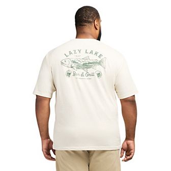 Big & Tall IZOD Saltwater Short Sleeve Graphic Tee