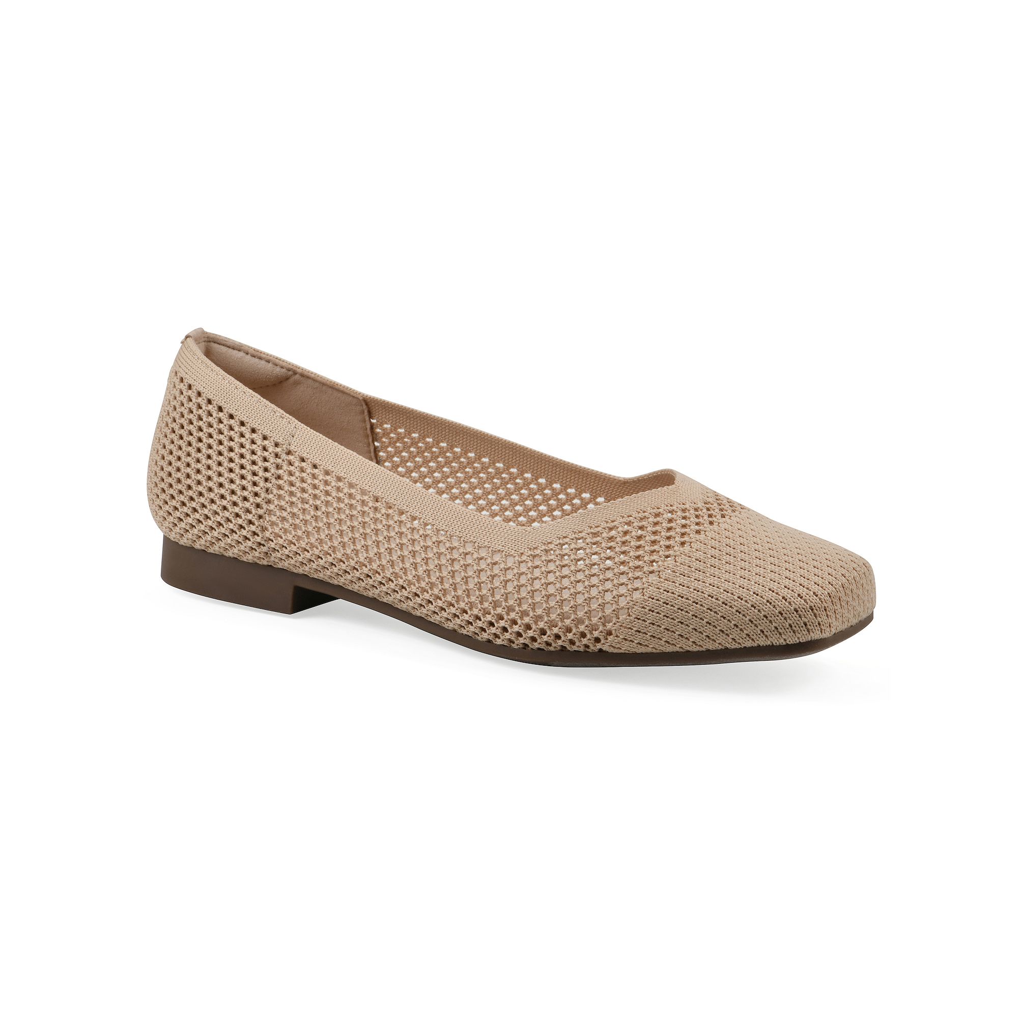 Cliffs by White Mountain Beslee Womens Ballet Flats, Size: 11 Wide, Natura