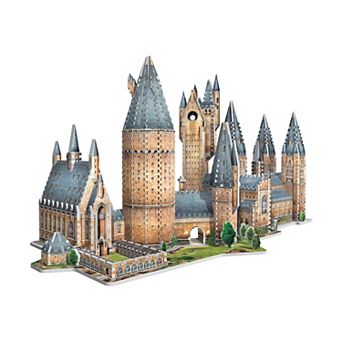 Wrebbit Harry Potter Collection - Hogwarts Castle - 2 3D Puzzles: Great Hall and Astronomy Tower: 1725 pc