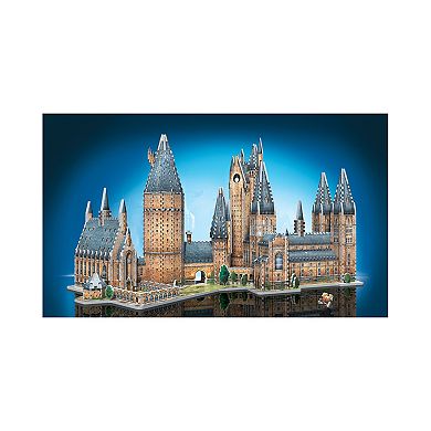 Wrebbit Harry Potter Collection - Hogwarts Castle - 2 3D Puzzles: Great Hall and Astronomy Tower: 1725 Pcs