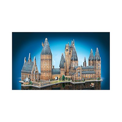 Wrebbit3D Harry Potter Hogwarts Astronomieturm – 3D Puzzle, 875 Teile, Ohne Kleber, 39x32x49 Cm