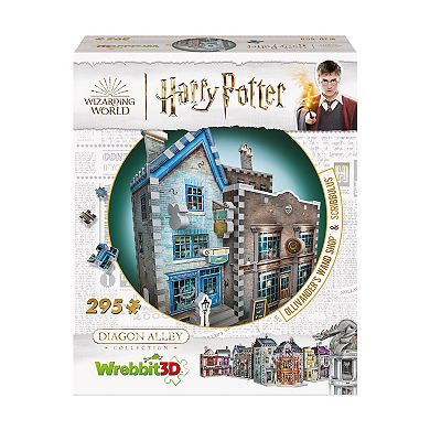 Wrebbit Harry Potter Diagon Alley Collection - Ollivander's Shop, Quidditch Supplies, Madam Malkin's, Weasleys' Wizard Wheezes: 1175 Pcs