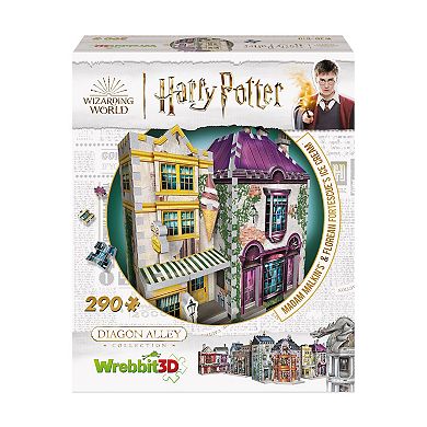 Wrebbit Harry Potter Diagon Alley Collection - Ollivander's Shop, Quidditch Supplies, Madam Malkin's, Weasleys' Wizard Wheezes: 1175 Pcs
