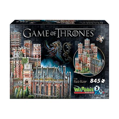 Wrebbit Game of Thrones - 2 3D Puzzles: The Red Keep and Winterfell: 1755 Pcs