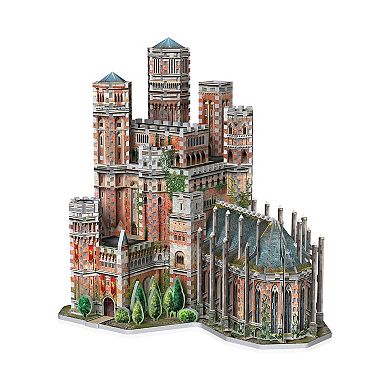 Wrebbit Game of Thrones - 2 3D Puzzles: The Red Keep and Winterfell: 1755 Pcs
