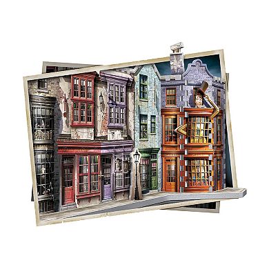 Wrebbit Harry Potter Collection - Diagon Alley 3D Puzzle: 450 Pcs