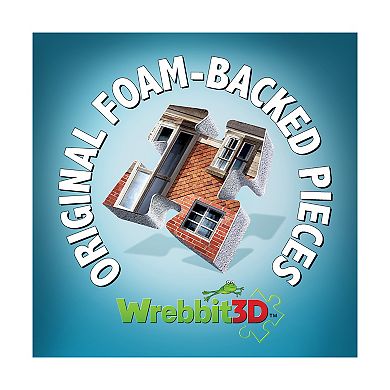 Wrebbit Harry Potter Collection - The Burrow - Weasley Family Home 3D Puzzle: 415 Pcs