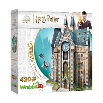 Wrebbit Harry Potter Collection - Hogwarts - Clock Tower 3D Puzzle: 420 pc