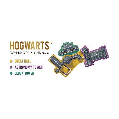 Wrebbit Harry Potter Collection - Hogwarts - Clock Tower 3D Puzzle: 420 Pcs