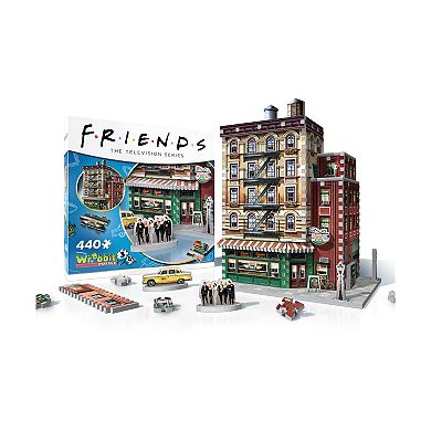 Wrebbit Friends - Central Perk 3D Jigsaw Puzzle: 440 Pcs