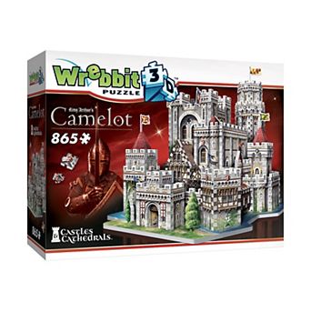 Wrebbit Castles & Cathedrals - King Arthur's Camelot 3D Puzzle: 865 pc