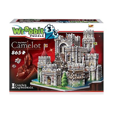Wrebbit Castles & Cathedrals - King Arthur's Camelot 3D Puzzle: 865 Pcs