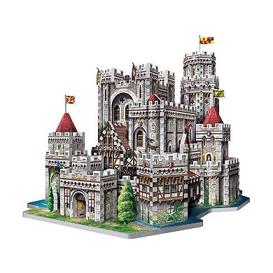 Wrebbit Castles & Cathedrals - King Arthur's Camelot 3D Puzzle: 865 Pcs
