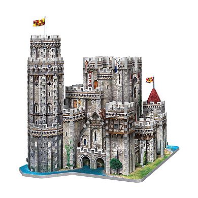 Wrebbit Castles & Cathedrals - King Arthur's Camelot 3D Puzzle: 865 Pcs