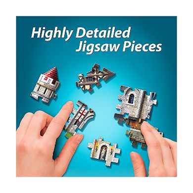 Wrebbit Castles & Cathedrals - King Arthur's Camelot 3D Puzzle: 865 Pcs