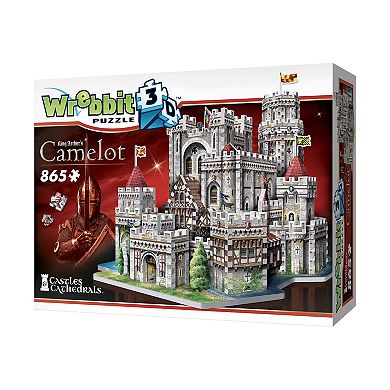 Wrebbit Castles & Cathedrals - King Arthur's Camelot 3D Puzzle: 865 Pcs