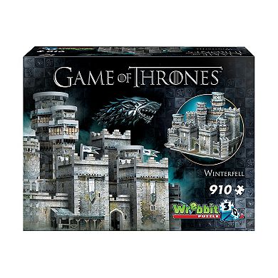 Wrebbit Game of Thrones - Winterfell 3D Puzzle: 910 Pcs